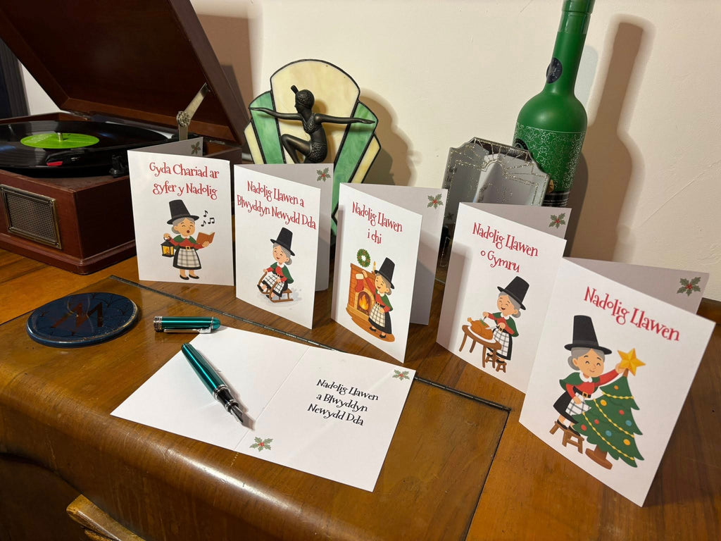Cardiau Nadolig - Siân / Siân - Christmas Cards.