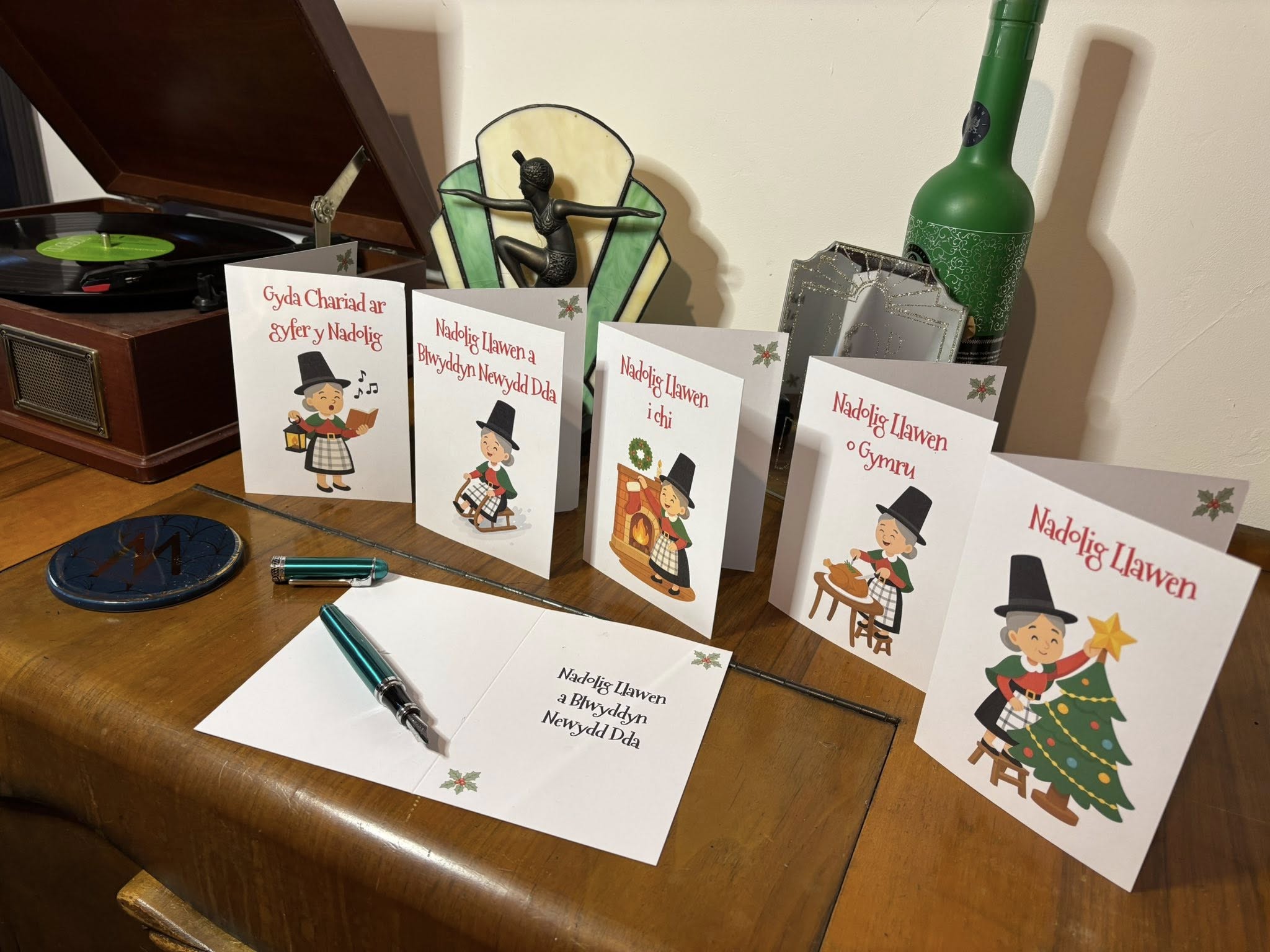 Cardiau Nadolig - Siân / Siân - Christmas Cards.